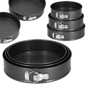 Springos® grafit sütőforma készlet - 3 darabos acél szett