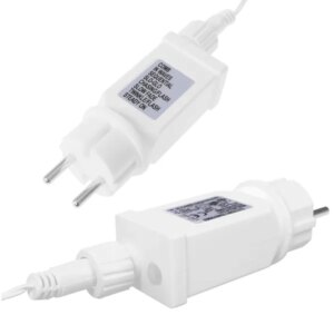 Kék jégcsap fényfüzér 500 led, 20m, 8 programos