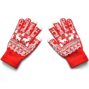 Ünnepi meleg kesztyűk