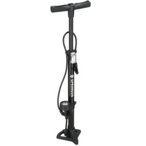 Springos® fekete pumpa 160psi nyomásmérővel
