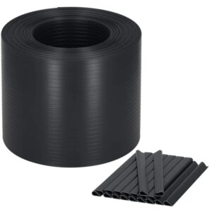 Springos® prémium antracit kerti szalag 19cmx26m 20 klipsz
