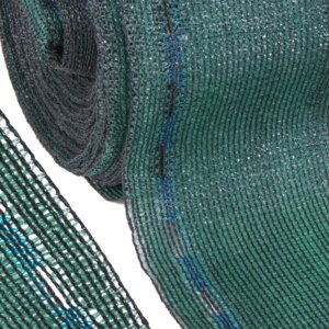 Springos® zöld árnyékoló háló 1,5x8m 140g/m² 90% árnyékolás