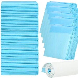 Springos® higiéniai szőnyeg 40x60cm 100db kék/fehér