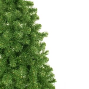 220 cm-es törzses fenyőfa pvc tűlevelekkel