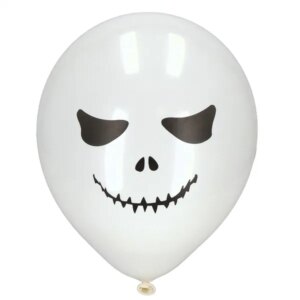 Springos® halloween dekoráció készlet 38db - többszínű latex lufik és kiegészítők