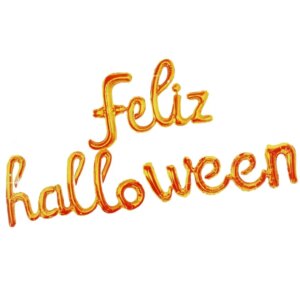Springos® halloween dekorációs készlet 60db - többszínű latex lufik