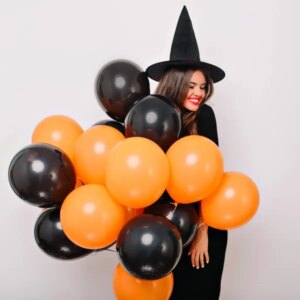 Springos® halloween dekorációs kalap, fekete, 39 cm