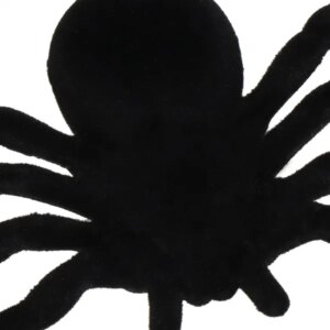 Springos® halloween dekoráció, 2 db, fekete, 10 cm
