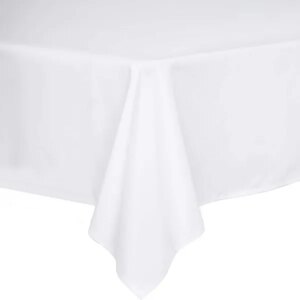 Springos® fehér poliészter terítő 140x220 cm