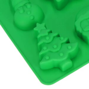 Springos® ünnepi szilikon süti forma - zöld, 30cm
