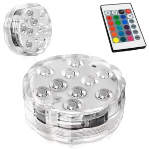 Vízálló led medencelámpa rgb 10xled