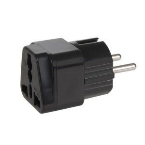 Univerzális uk-eu adapter, fekete, maclean mce155
