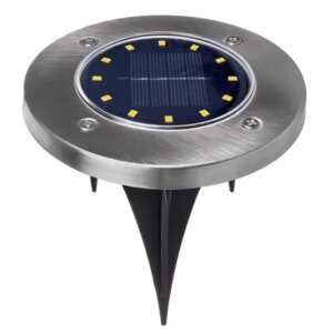 Maclean mce318 napelemes kerti led lámpa 12 smd 4000k