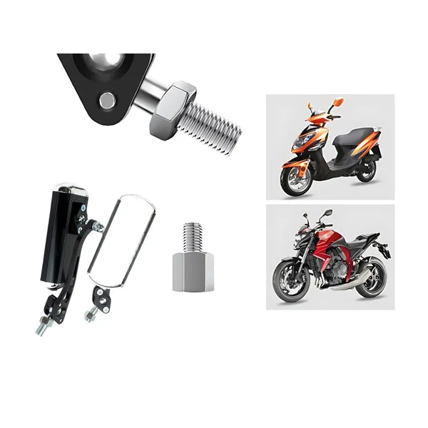 Könnyű alumínium motoros tükör m10/m8 adapterrel - Image 5