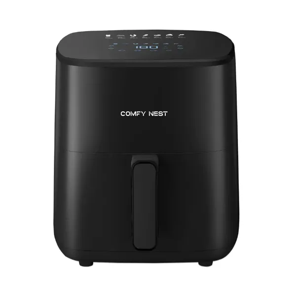 Comfy nest 1400w légsütő 5l - egészséges főzés, digitális vezérlés