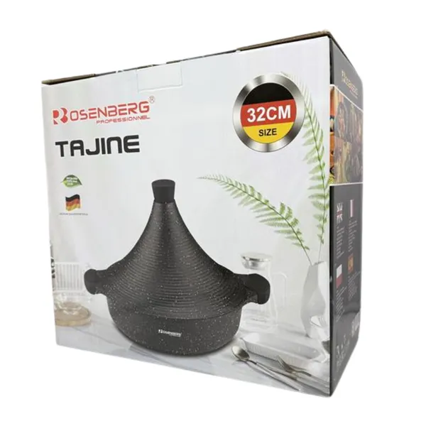 Rosenberg márvány tajine 32cm - prémium főzőedény - Image 3