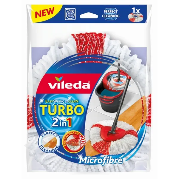 Vileda turbo mikroszálas felmosófej 2 az 1-ben