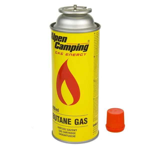 Alpen camping gázpatron 400ml, en417, izobután, -10°c/+40°c - Image 2