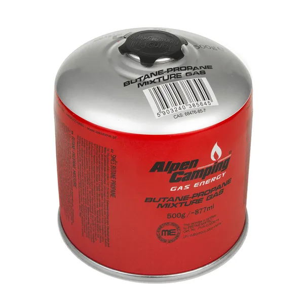 Alpen camping gázpatron 500g propán-bután - Image 2