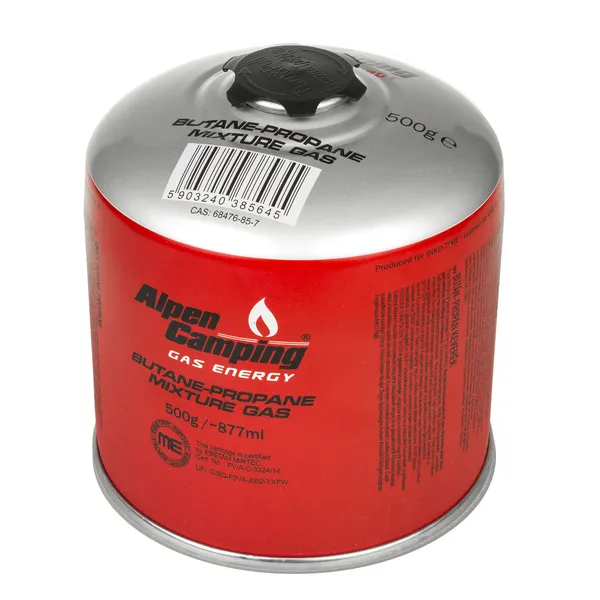 Alpen camping gázpatron 500g propán-bután - Image 4