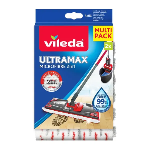 Vileda ultramax mop betét 2db - karcmentes tisztítás - Image 3