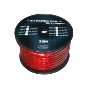 Piros 2ga teljesítménykábel 12mm