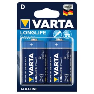 Varta longlife power r20 d alkáli elem 2db