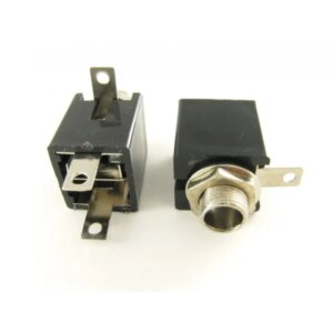 Cabletech 6,3 mm mono jack aljzat négyzetes szereléshez