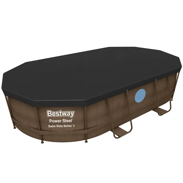 Bestway ovális medencefedél 424x250cm - Image 2