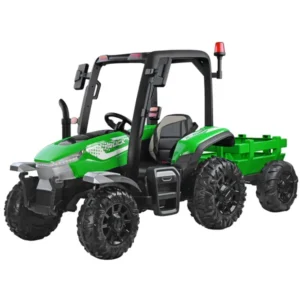 Gyermek traktor 4x4 utánfutóval és távirányítóval