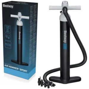 Bestway air hammer sport kézi pumpa, kétirányú, 5 adapterrel