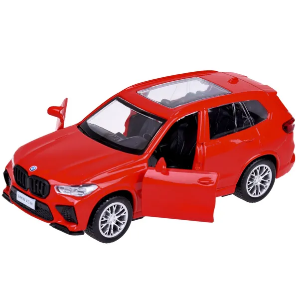 Bmw x5m fém modellautó 1:43 piros - Image 2