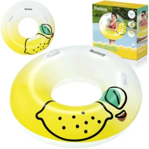 Bestway citrom úszógumi fogantyúkkal 114cm