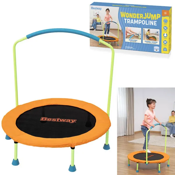 Wonderjump trambulin fogantyúval 91x96cm