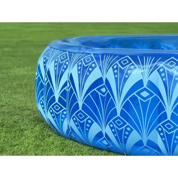 Bestway bohemian blue™ felfújható medence 168x53cm - Image 4