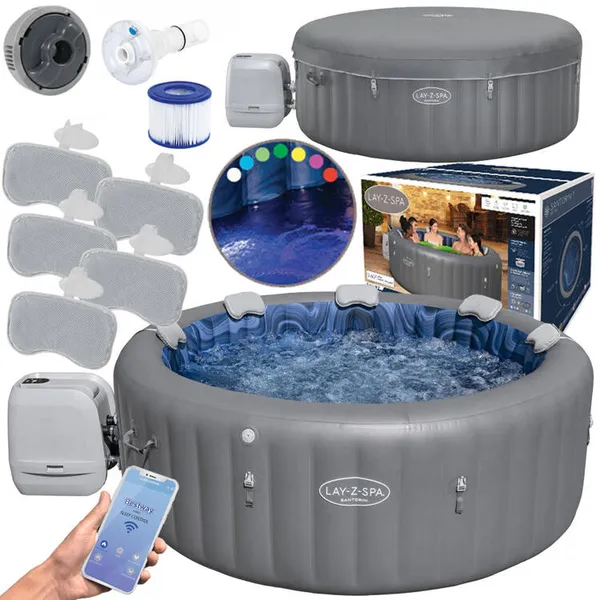 Bestway santorini pro 7 led jakuzzi