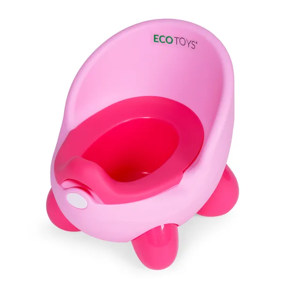 Ecotoys gyermek bili, csúszásmentes, rózsaszín, kivehető betét - Image 5