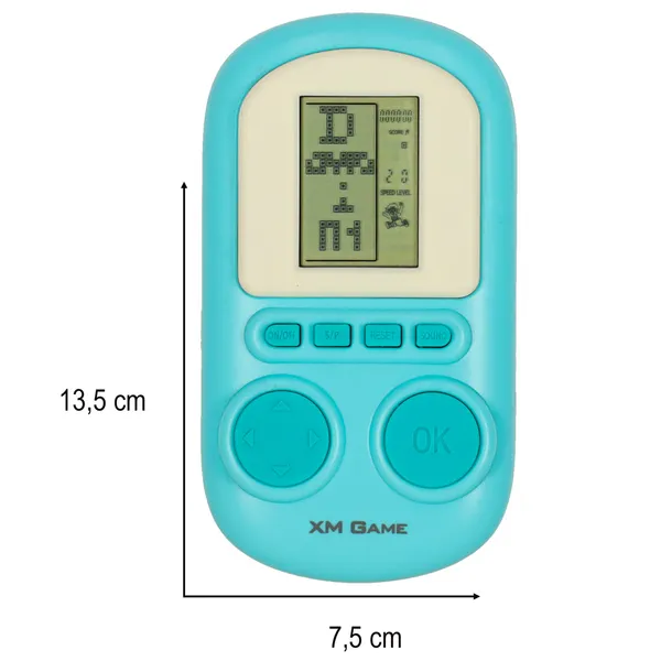 Elektronikus ügyességi játék hordozható konzol kék - Image 6