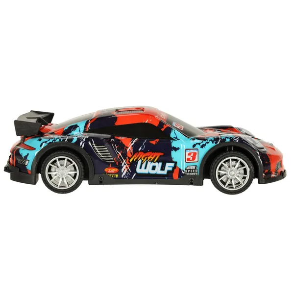 RC sportautó kék és piros - Image 5