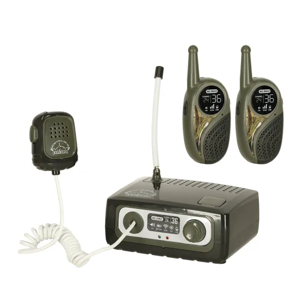 Walkie Talkie walkie talkie készlet PBX-szel gyerekeknek khaki színben - Image 2