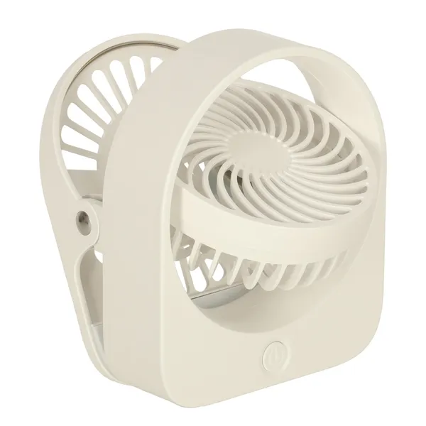 Mini asztali ventilátor USB klippel - Image 4