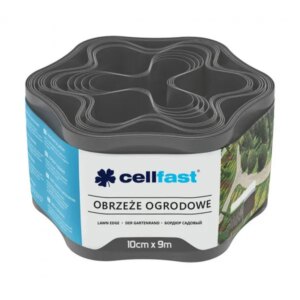 Cellfast kerti szegély 10cm x 9m grafit