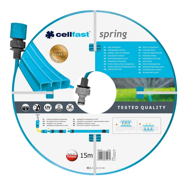 Cellfast spring kerti locsolótömlő 15m