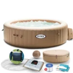 Intex felfújható jacuzzi 6 főre 216x71cm, hidromasszázs, prémium kiegészítők