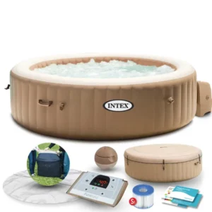 Intex felfújható jacuzzi 6 főre 216x71cm, hidromasszázs, prémium kiegészítők
