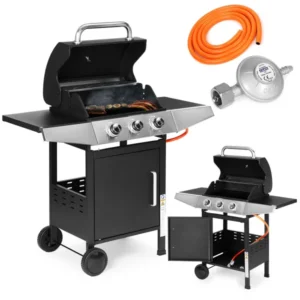 Multigarden 3-égős gázgrill 10.2kw hőmérővel