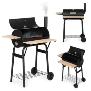 Multigarden nagy kerti grill hőmérővel és kéménnyel