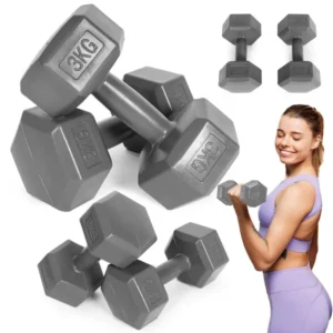 Modernhome hex súlyzókészlet 2x3 kg