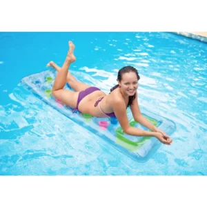 Intex felfújható strandmatrac 188x89 cm - stabil, tartós, színes