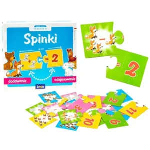 Spinki matek kirakó játék 4-6 éveseknek